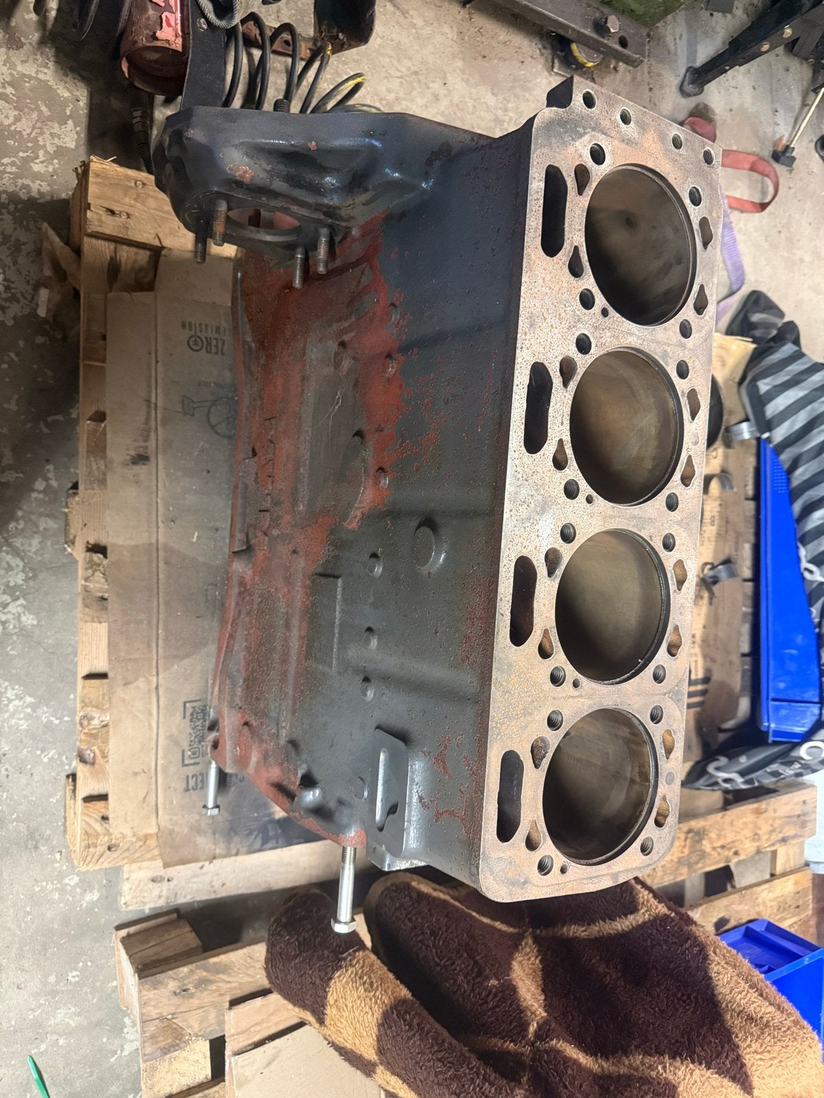 MWM226-4 Onderblok uit Fendt 308 - Gebruikt, Ophalen, Gebruikt