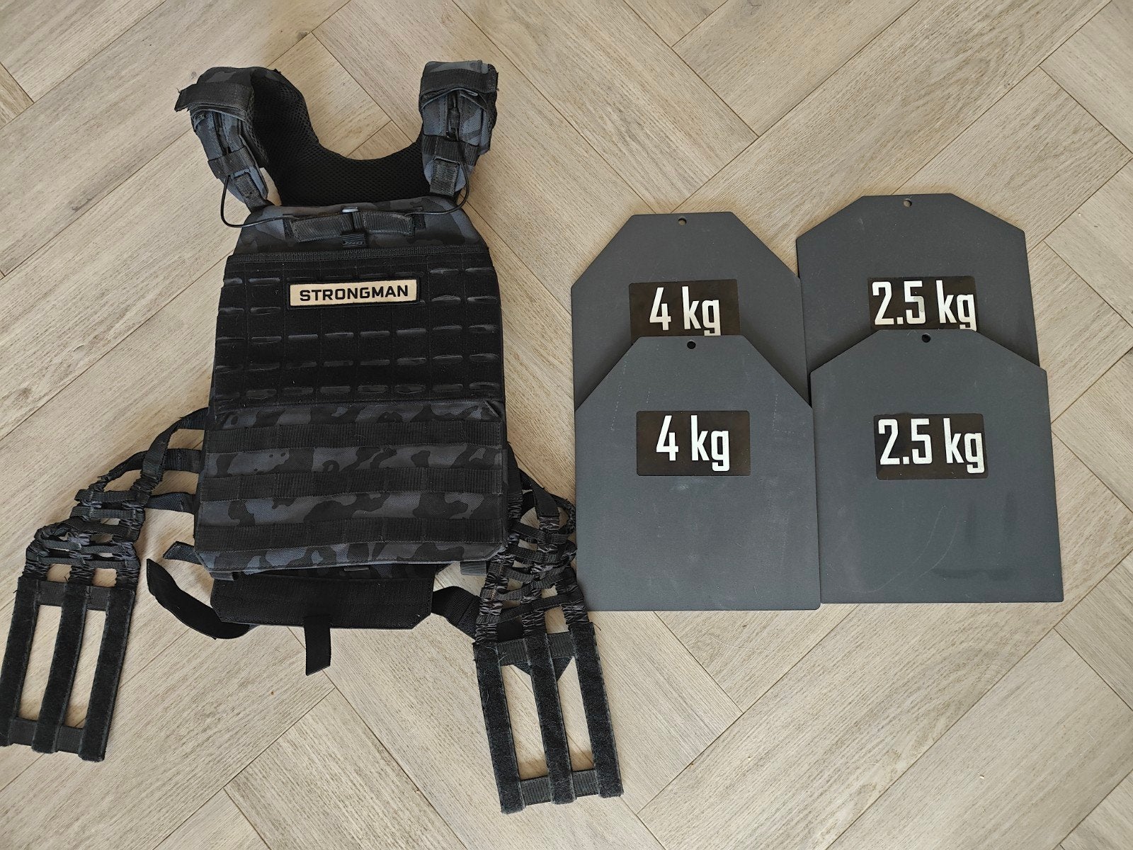 Strongman Crossfit Gewichtsvest 15 kg, Ophalen, Gebruikt, Overige typen