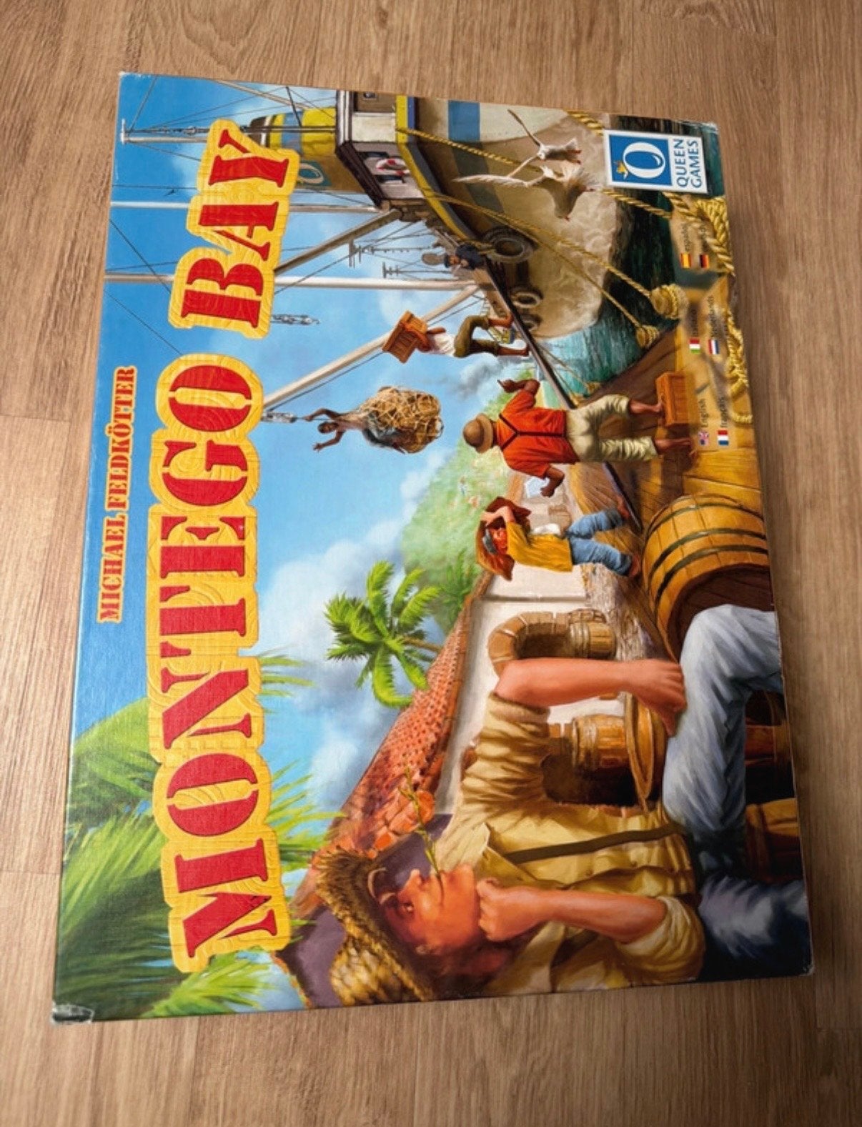 Montego Bay Bordspel - Queen Games, Hobby en Vrije tijd, Gezelschapsspellen | Bordspellen, Drie of vier spelers, Ophalen of Verzenden