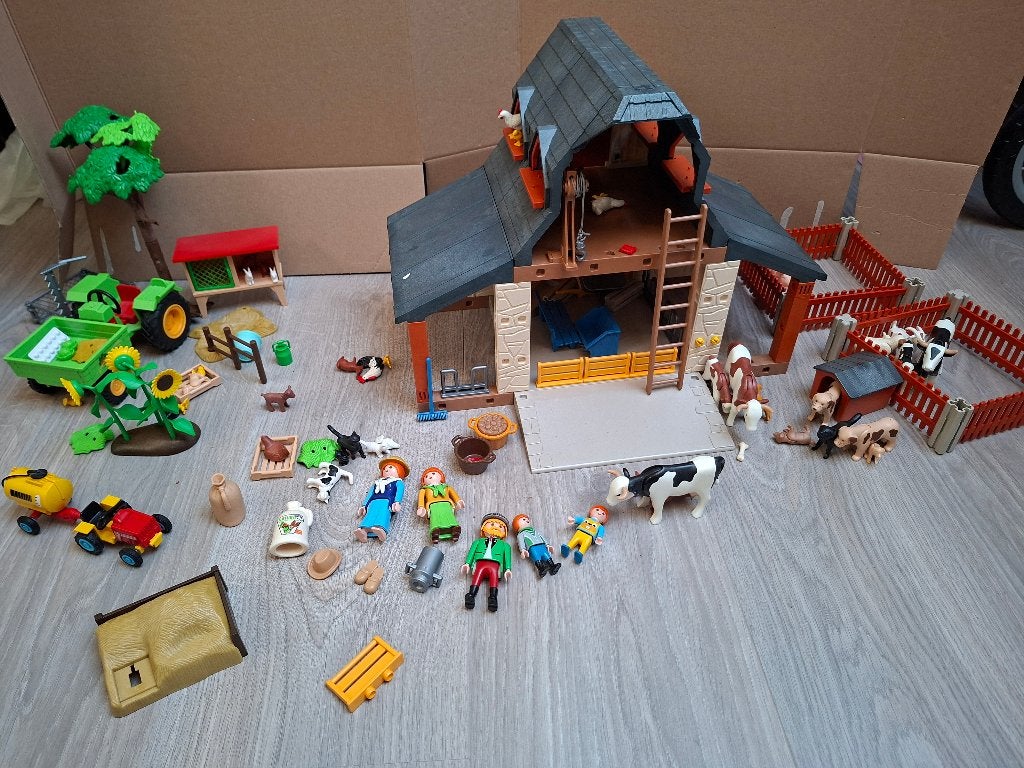 Playmobil boerderij, Ophalen of Verzenden, Gebruikt, Complete set
