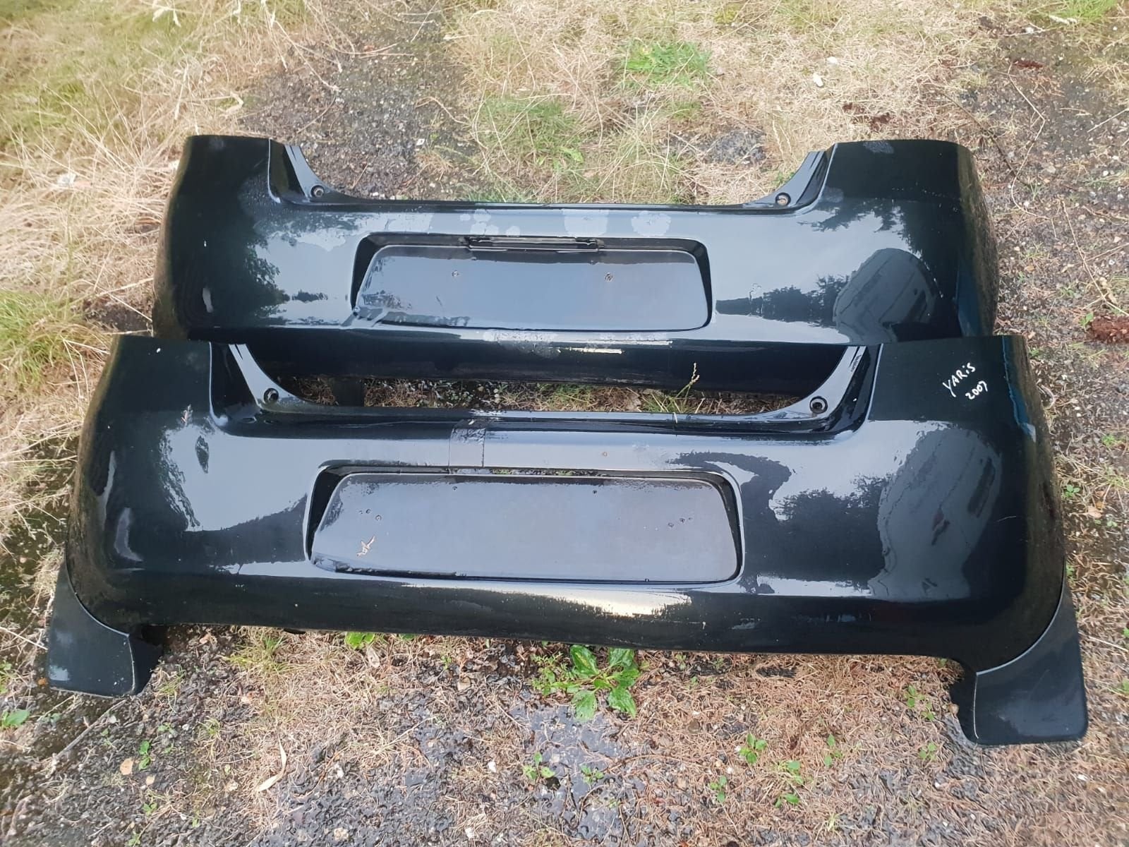 TOYOTA YARIS ACHTERBUMPER BJ 2005 TOT 2011, Gebruikt, -, -, Ophalen of Verzenden