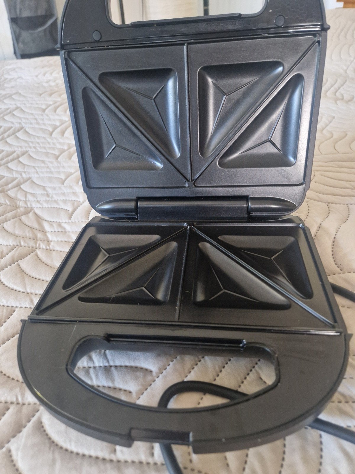 Kleine  Silvercrest Sandwichmaker, zwart, Ophalen of Verzenden, Zo goed als nieuw