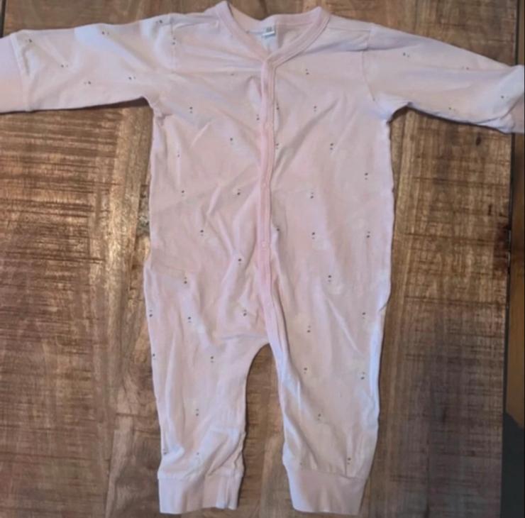 Roze boxpakje maat 62 met print, Ophalen of Verzenden, Gebruikt, Meisje, Pakje