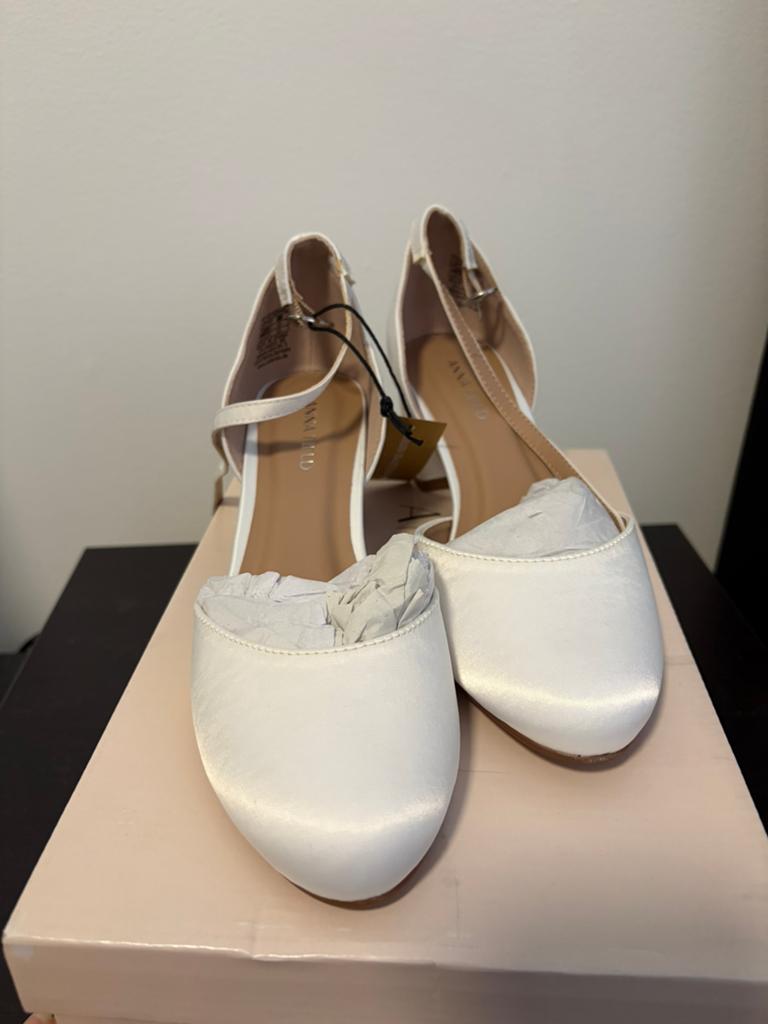 Anna Field klassieke witte pumps, Schoenen met lage hakken, Wit, Nieuw, Ophalen of Verzenden