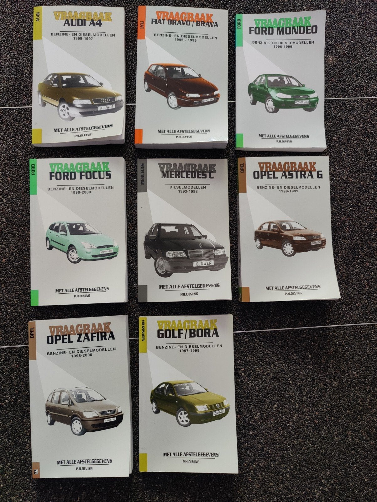 Vraagbaak Auto's: Audi, Fiat, Ford, Mercedes, Opel, VW, Ophalen of Verzenden, Nieuw, Overige merken, Vraagbaak Kluwer