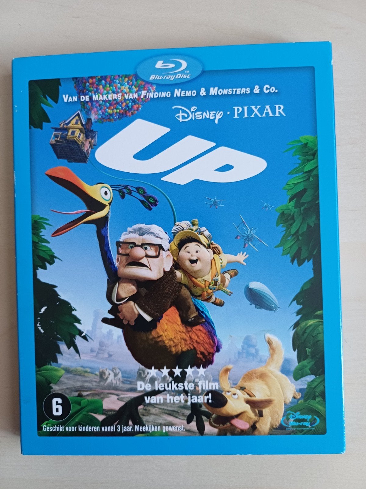 Disney Pixar UP Blu-ray Disc - Avontuurlijke Animatiefilm, Ophalen of Verzenden, Zo goed als nieuw, Tekenfilms en Animatie