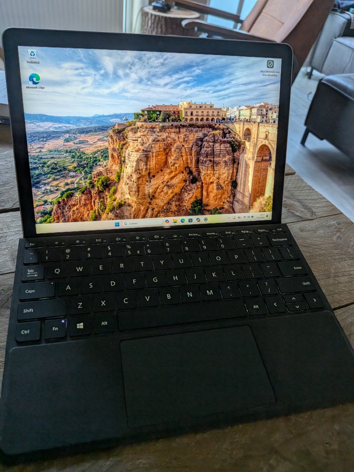Surface Go 4 | 8GB RAM | 192GB | als nieuw | met typecover, Qwerty, 8 GB, Minder dan 2 Ghz, Ophalen of Verzenden