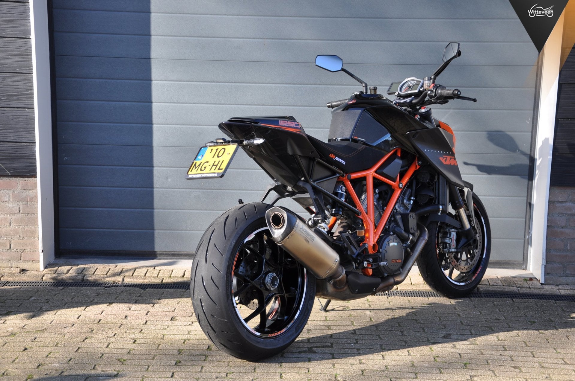 KTM 1290 SuperDuke R Akrapovic, Nederlandse motor, 1301 cc, Info@witteveenmotoren.nl, Witteveen Motoren BV, Handgeschakeld