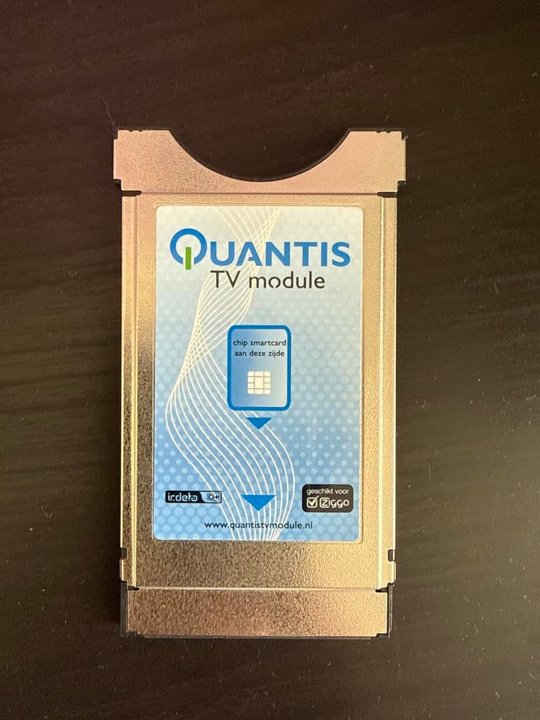 Quantis CI+ Module 1.2 Irdeto Ziggo Geschikt, Ophalen of Verzenden, Zo goed als nieuw