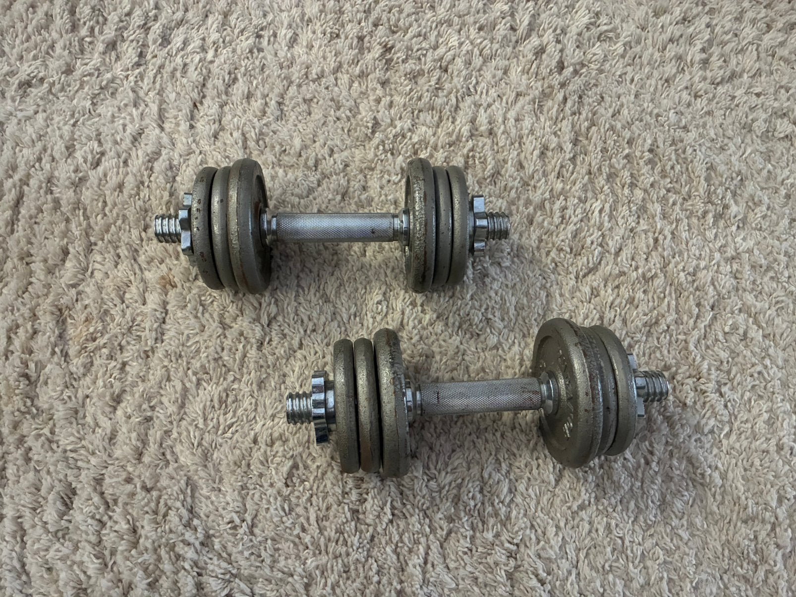 2x Dumbells Rucanor verstelbaar, Ophalen, Dumbbell