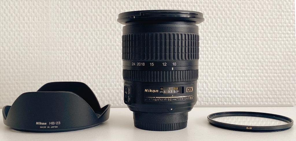 Nikon AF-S Nikkor 10-24 mm f/3,5-4,5G ED-lens, Audio, Tv en Foto, Fotografie | Lenzen en Objectieven, Ophalen of Verzenden, Gebruikt