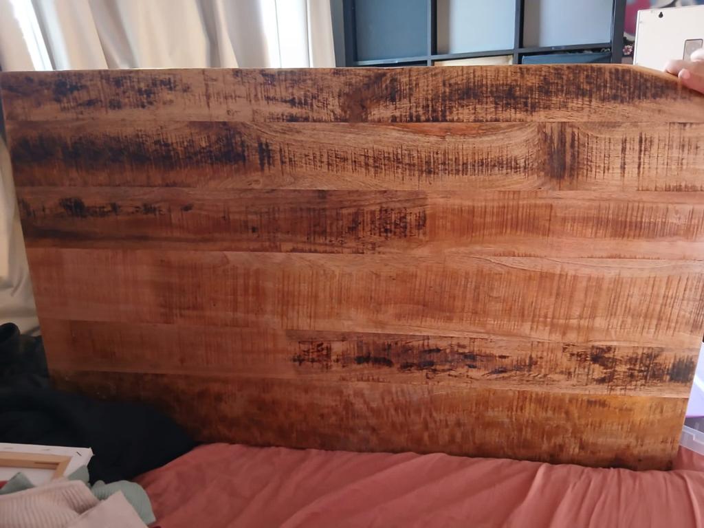 Massief mangohouten blad - 100x55 cm, Ophalen, Gebruikt, 50 tot 100 cm, 50 tot 100 cm