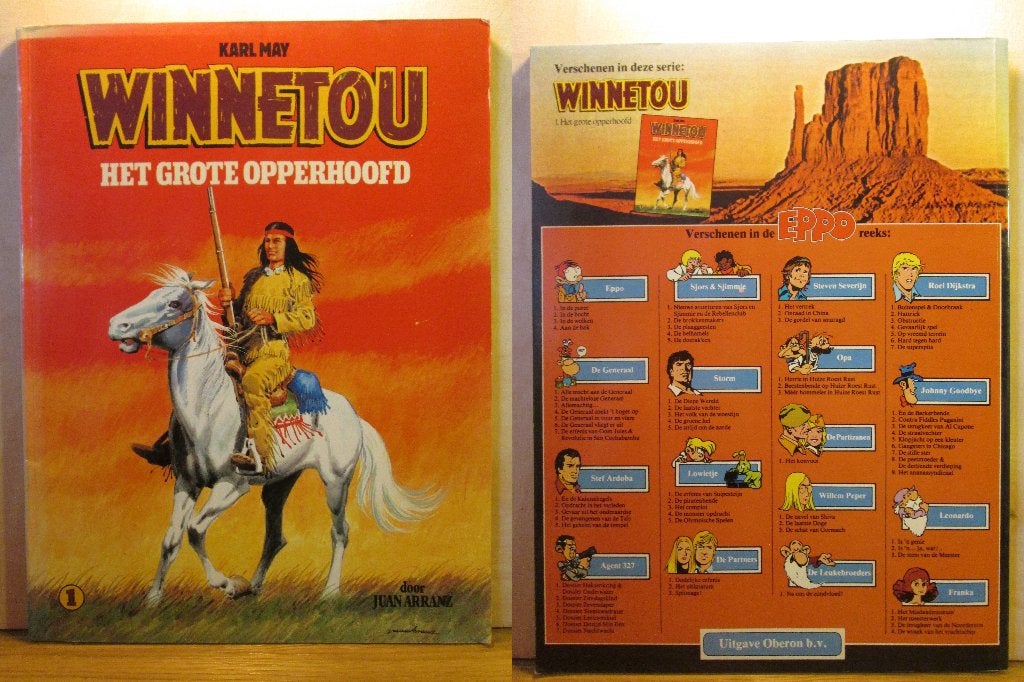 Winnetou en Old Shatterhand 1 + 2 (SC), Boeken, Meerdere stripboeken, Ophalen of Verzenden, Zo goed als nieuw