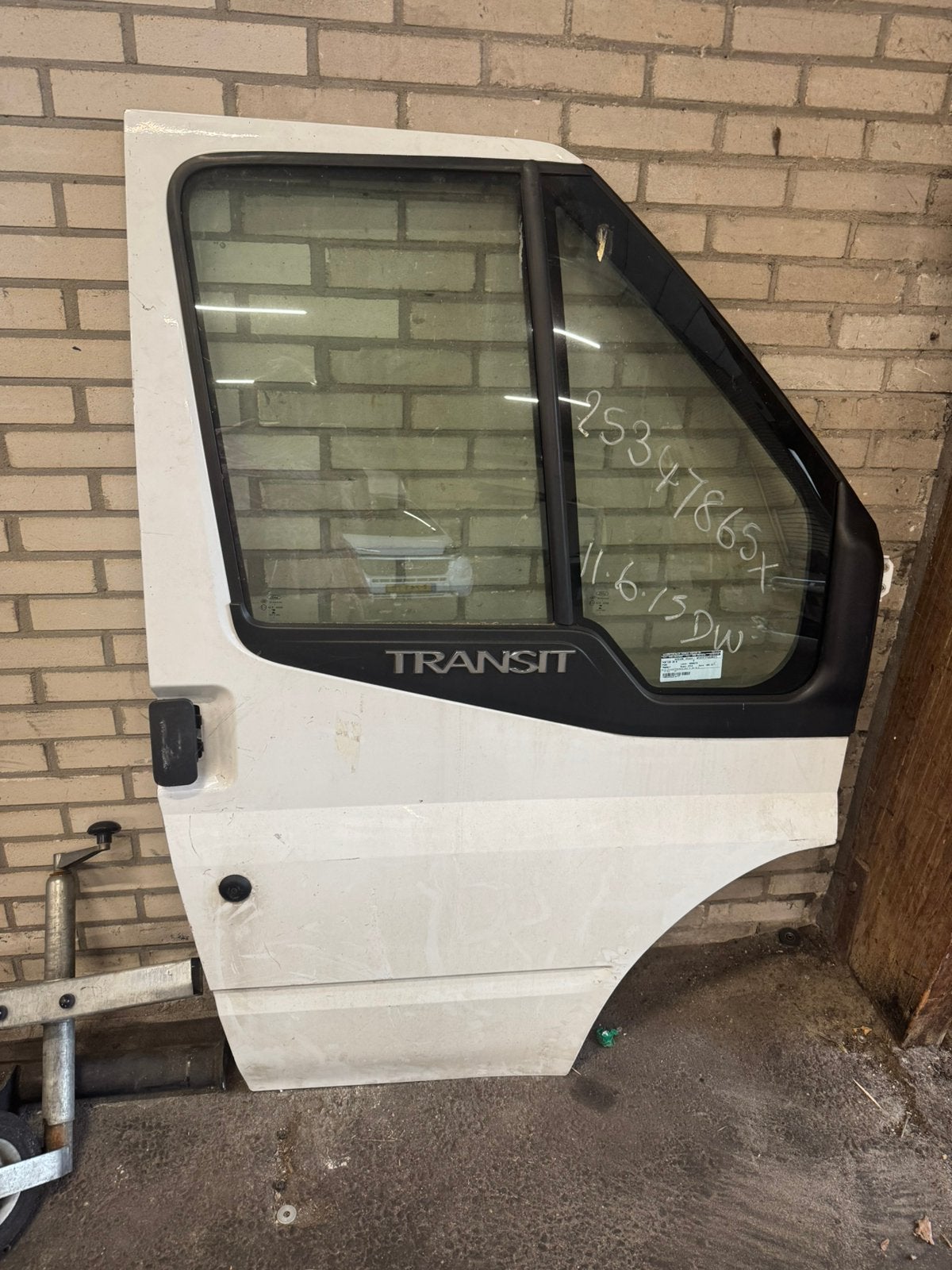 Ford transit deur rechts rv wit, Ophalen of Verzenden