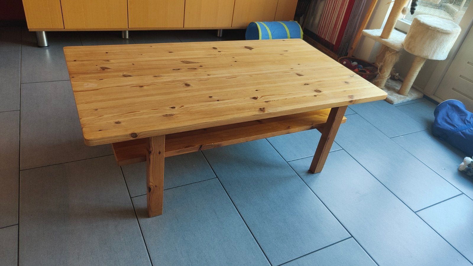 Ikea salontafel massief grenen 70x130 cm, 46 cm hoog, Ophalen