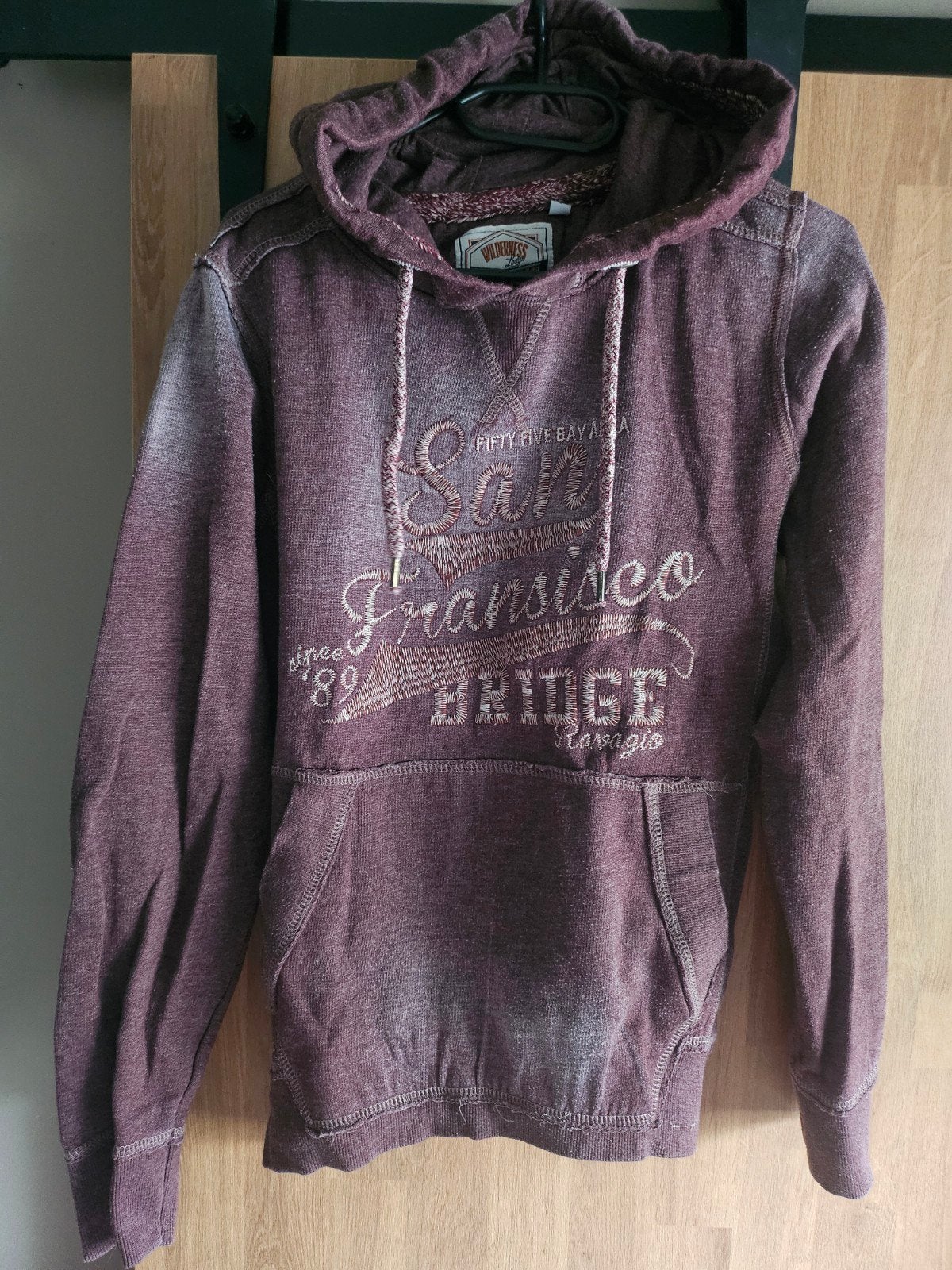 Ravagio Hoodie San Francisco Bridge Maat S, Ravagio, Ophalen of Verzenden, Gedragen, Rood