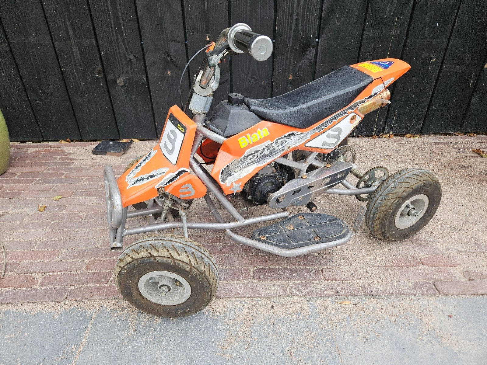 Mini Quad - opknapper, Fietsen en Brommers, Minibikes, Midibikes en Pitbikes, Ophalen, Gebruikt, Overige typen, 49 cc