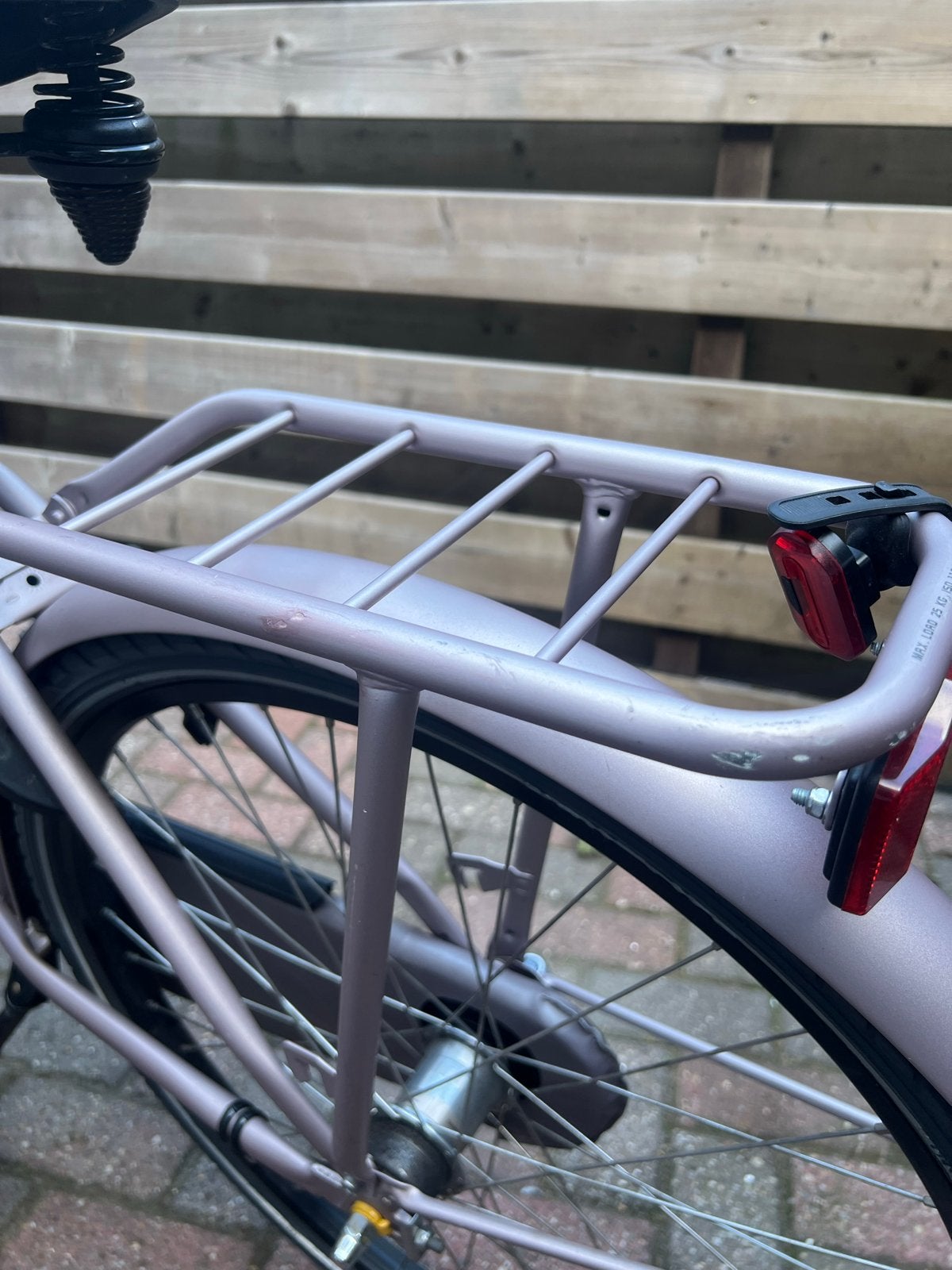 Foto 7 van Cortina U4Transportfiets R3M26 Mini Roze - Zo goed als nieuw