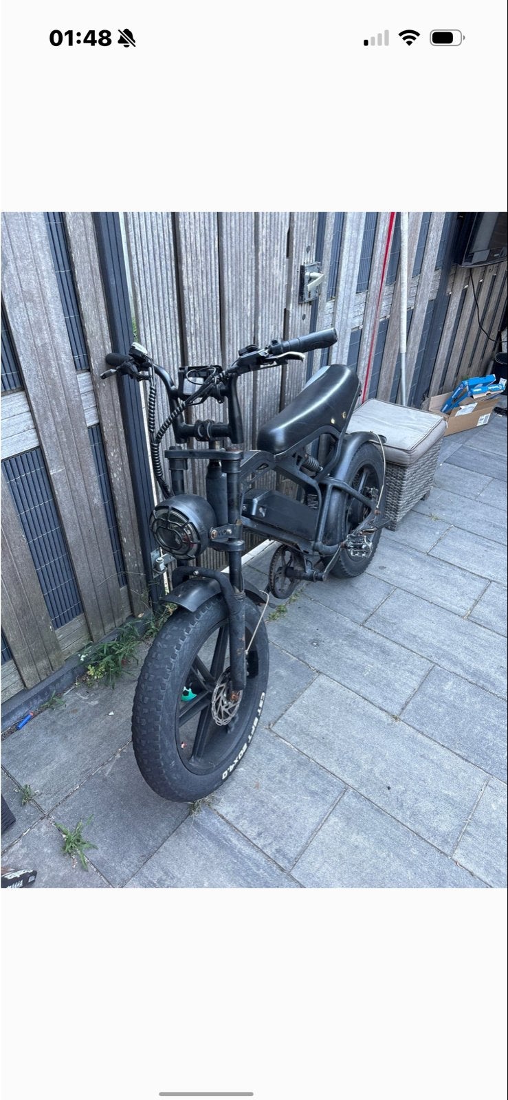 Fatbike E-bike - V20, Gebruikt, 51 tot 55 cm, 50 km per accu of meer, Ophalen