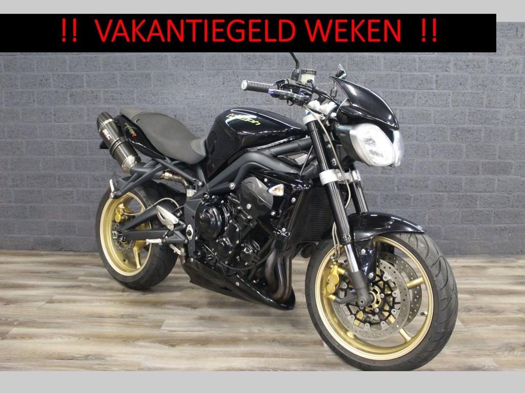 TRIUMPH STREET TRIPLE R (bj 2012) SC-Project 675, 675 cc, Motorrijbewijs A, Bedrijf, Onbekend