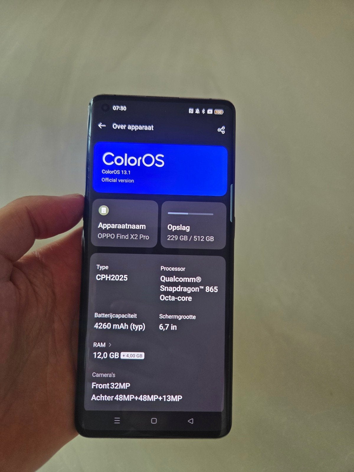 Oppo find x 2 pro, Ophalen, Gebruikt, 6 megapixel of meer