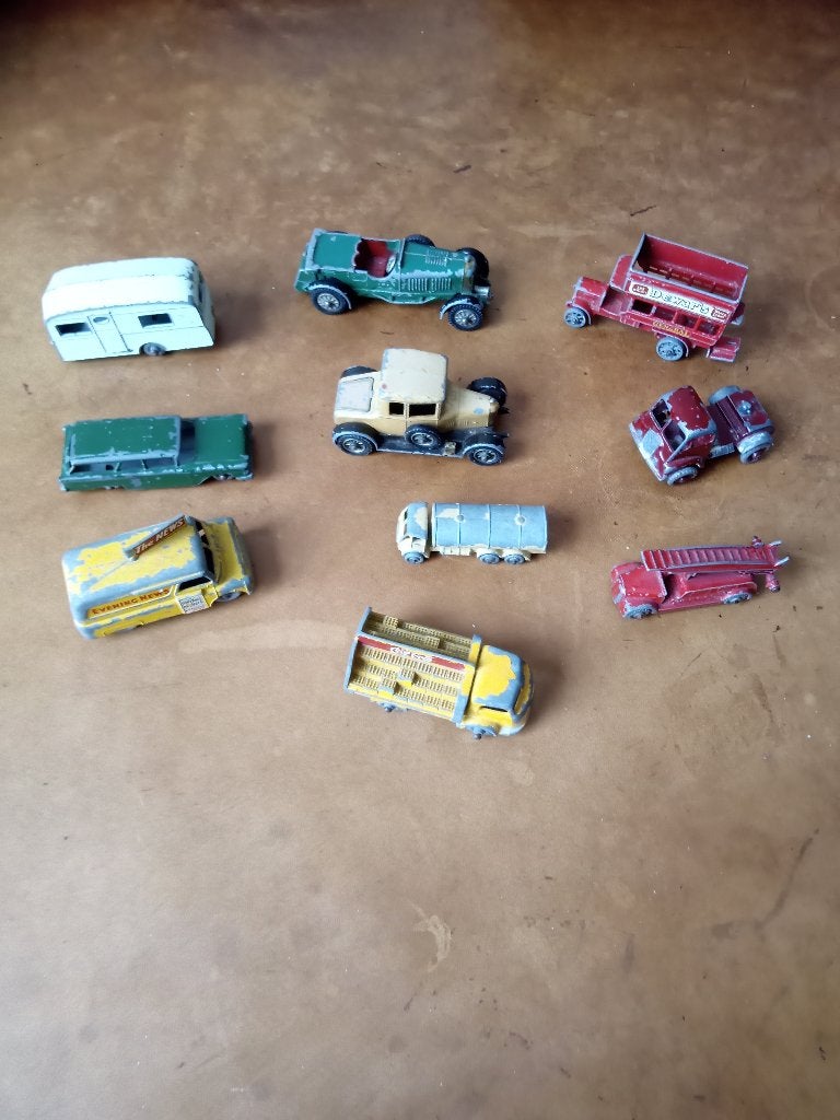 Lesney matchbox set. (  jaren 50 ), Ophalen of Verzenden, Gebruikt, Auto, Lesney