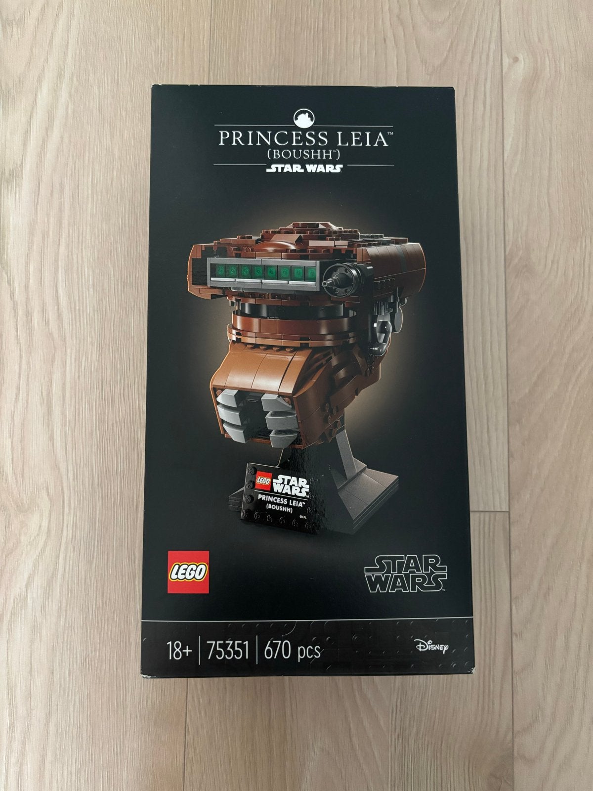 LEGO Star Wars Princess Leia (Boushh) Helm 75351 Nieuw, Star Wars, Lego, Nieuw, Ophalen of Verzenden