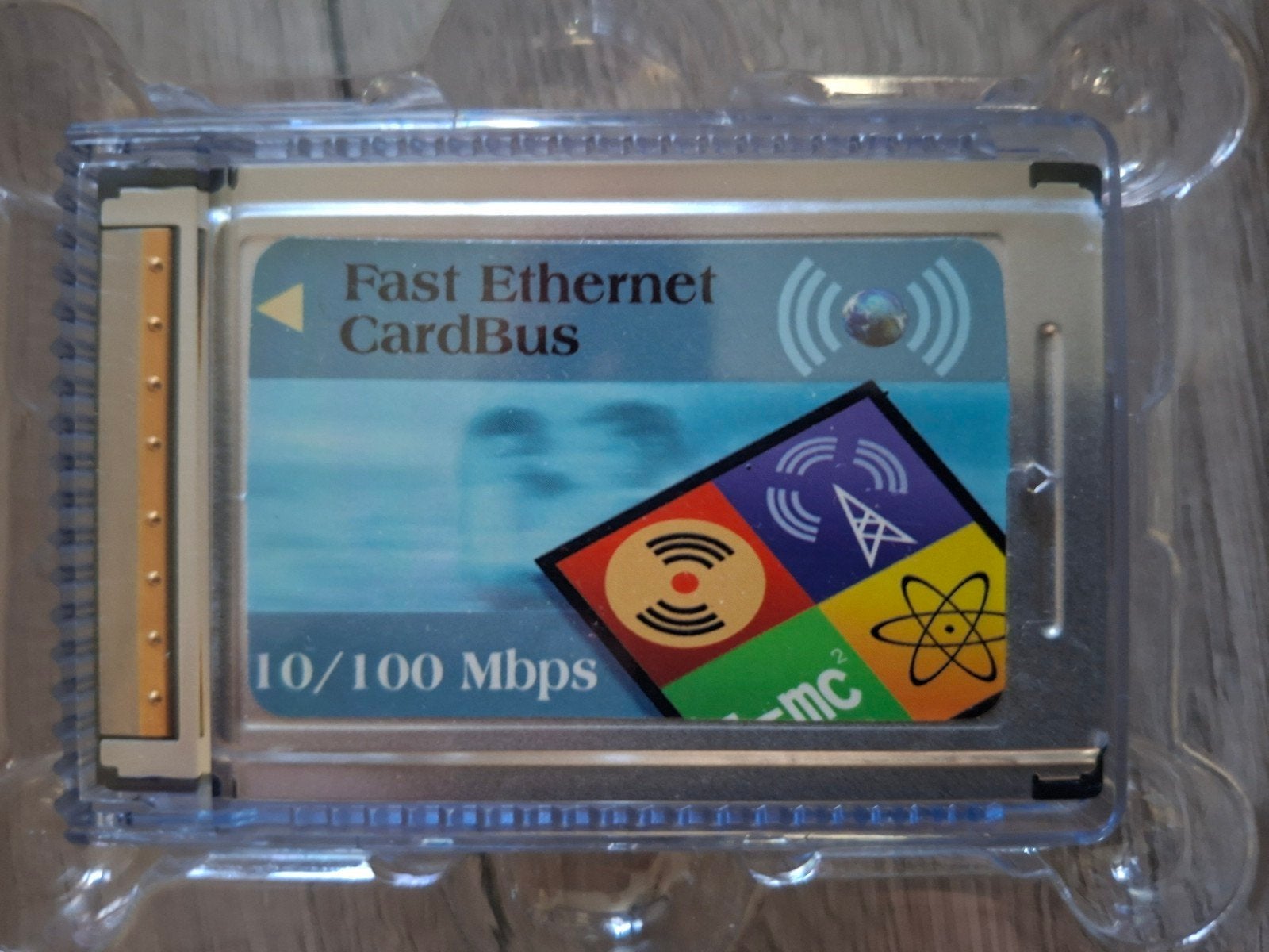 Fast Ethernet CardBus 10/100 Mbps PC Card met accessoires, Computers en Software, Ophalen of Verzenden