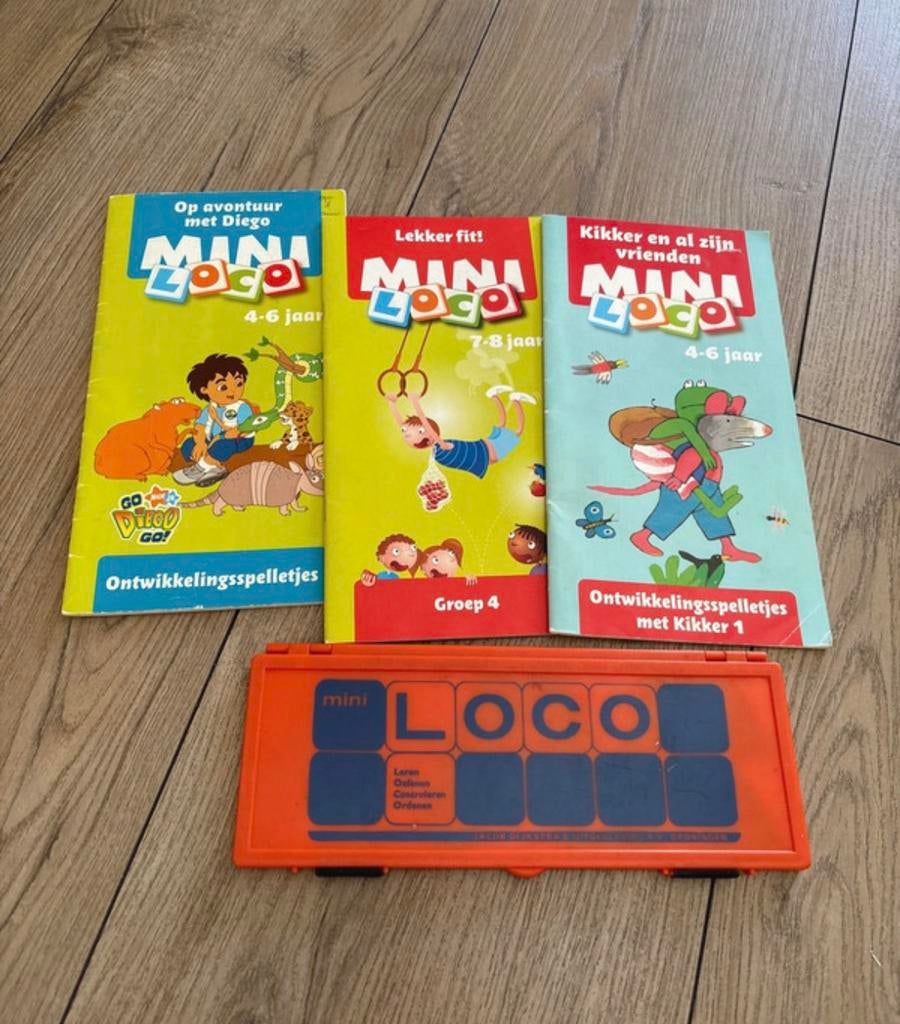 Mini loco set met boekjes en stenen nog netjes, Ophalen of Verzenden, Zo goed als nieuw