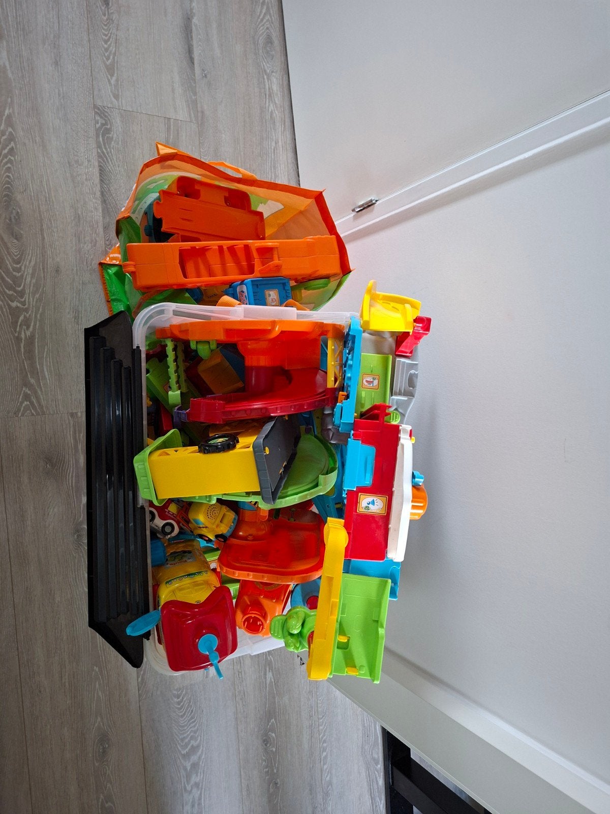 Grote set speelgoed autos van VTech Toet Toet Auto's, Ophalen, Gebruikt