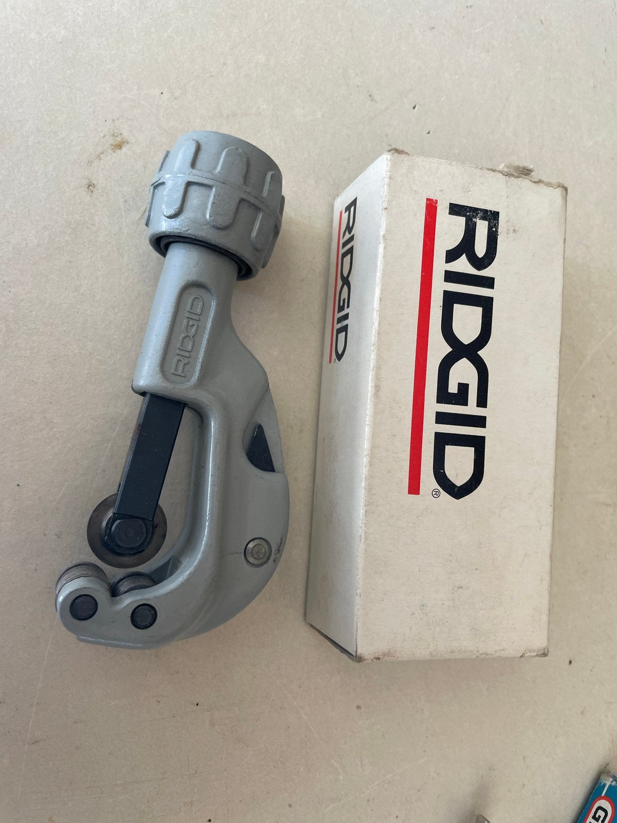 Ridgid pijpsnijder 31622 - Nieuw in verpakking (2 stuks), Doe-het-zelf en Verbouw, Ophalen of Verzenden, Nieuw, Snijgereedschap