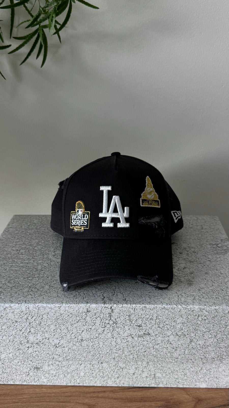 New Era LA Dodgers Snapback Cap - Zwart, Kleding | Heren, Hoeden en Petten, Ophalen of Verzenden, Gedragen, One size fits all