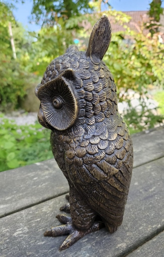 RANSUIL / BRONZEN BEELD / UIL, Dierenbeeld, Nieuw, Info@huisentuindecoratiemarie.nl, Huis en tuin decoratie marie