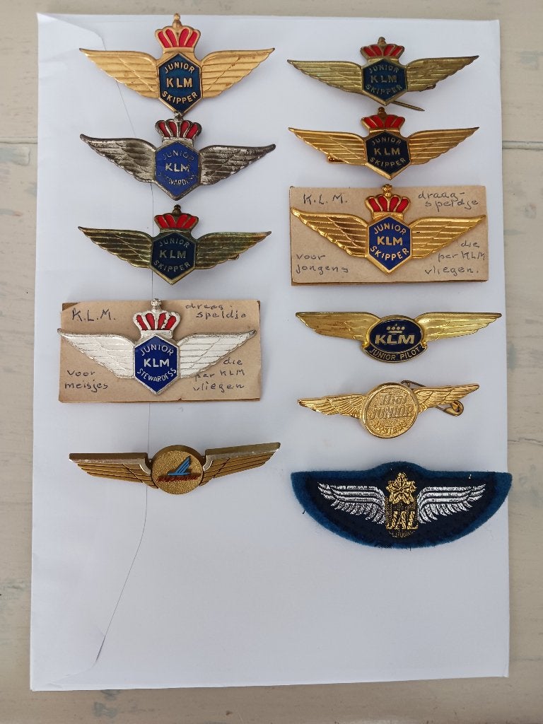 Junior wings, Ophalen of Verzenden, Zo goed als nieuw, Patch, Badge of Embleem