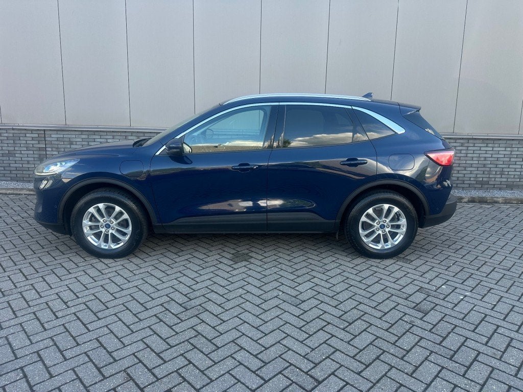 Ford KUGA 2.5 PHEV ST-Line X A Camera+Trekhaak, Auto's, Ford, Gebruikt, Euro 6, 4 cilinders, Blauw