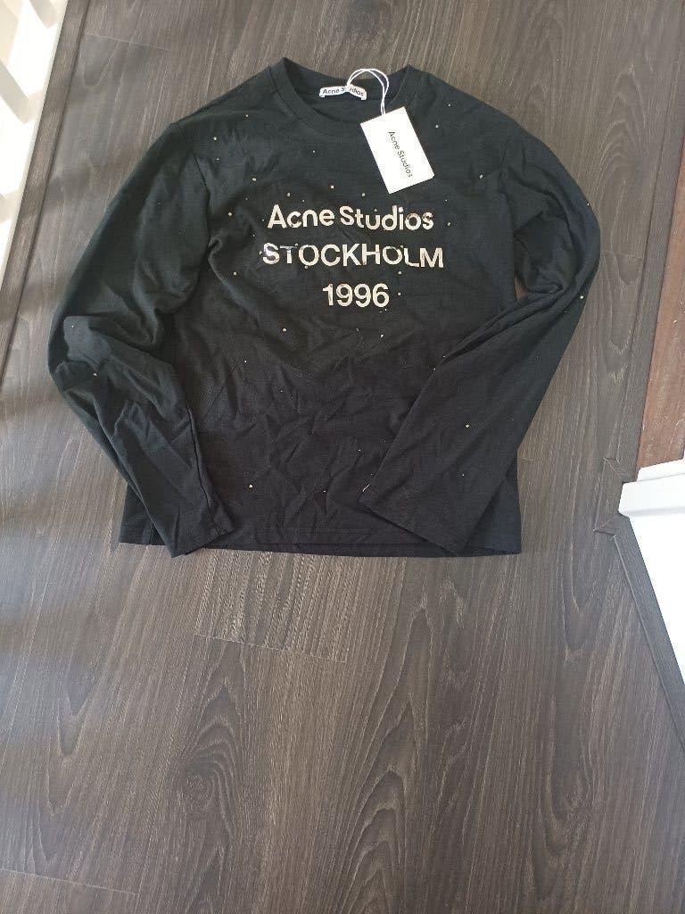 Acne studios long sleeve, Acne Studios, Zwart, Nieuw, Ophalen of Verzenden