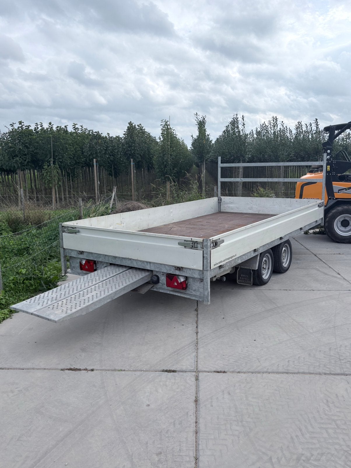 Henra 4x2 Marge aanhanger, Auto diversen, Ophalen, Gebruikt