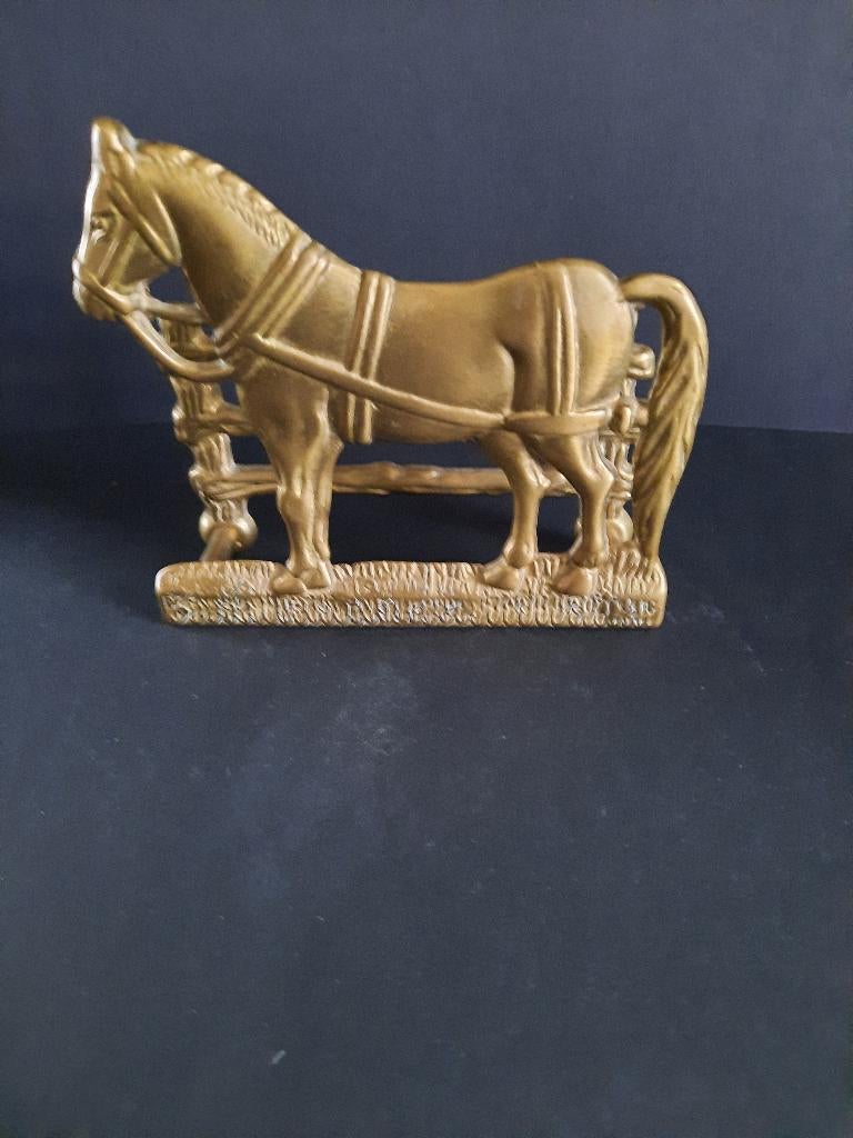 Brievenstandaard van Messing Paard, Ophalen of Verzenden, Koper