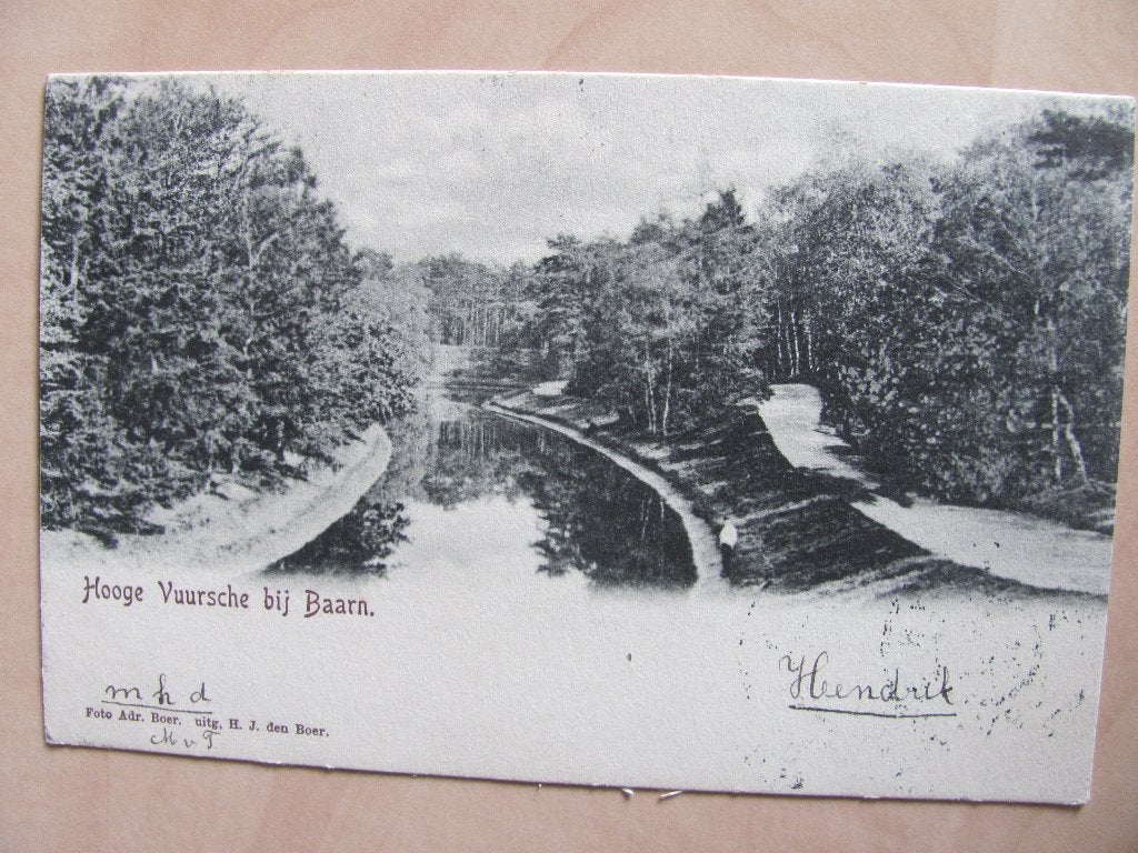 Baarn 1902 Hooge Vuursche, Ophalen of Verzenden, Voor 1920, Gelopen, Utrecht