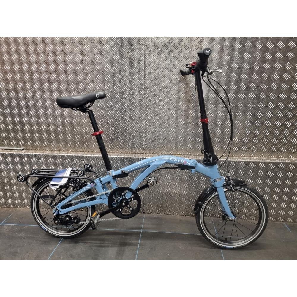 Dahon  curl I 7  vouwfiets  Blauw Demo, Fietsen en Brommers, Niet ingevuld, Velgrem, Niet ingevuld, Ophalen of Verzenden
