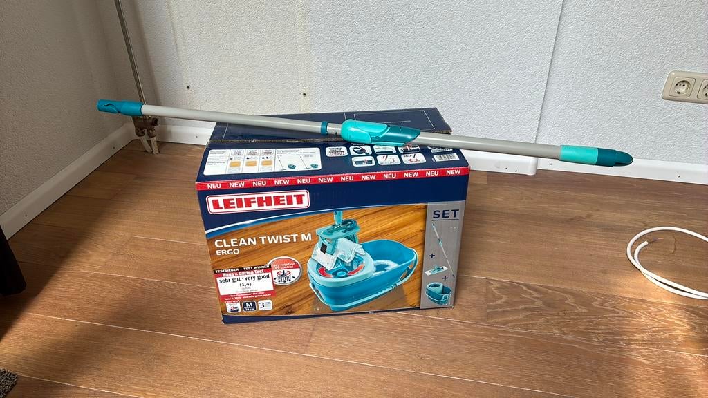 Leifheit Clean Twist M ergo, Ophalen, Dweilemmer, -bak, of -wagen