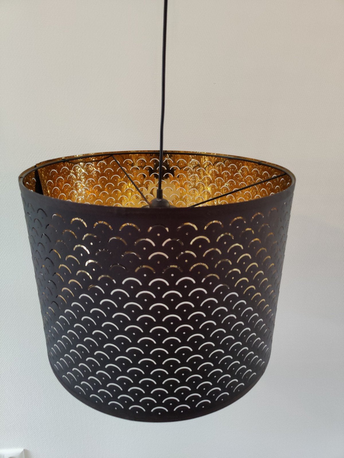 IKEA Nymö hanglamp - Ø 44cm, H 33cm, Huis en Inrichting, Ophalen, Gebruikt, Metaal