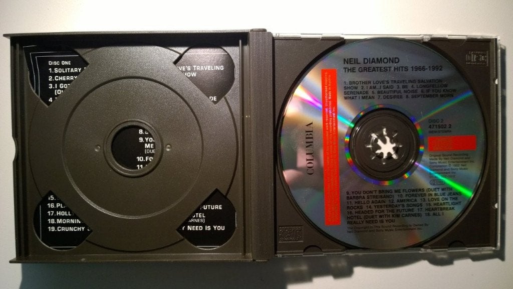 Neil Diamond - The Greatest Hits 1966-1992, Ophalen of Verzenden, Zo goed als nieuw, Pop, Album