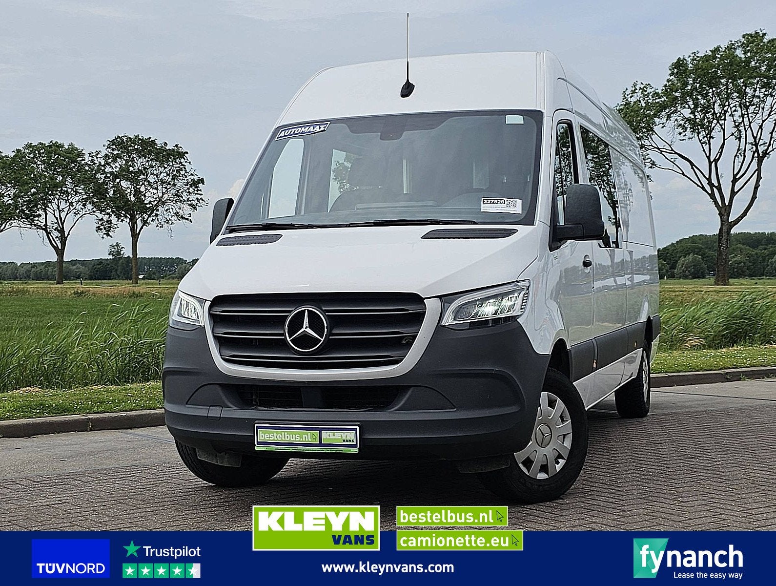 MERCEDES-BENZ SPRINTER 317 dubbele cabine l3h2!, Automaat, Achterwielaandrijving, Gebruikt, Euro 6