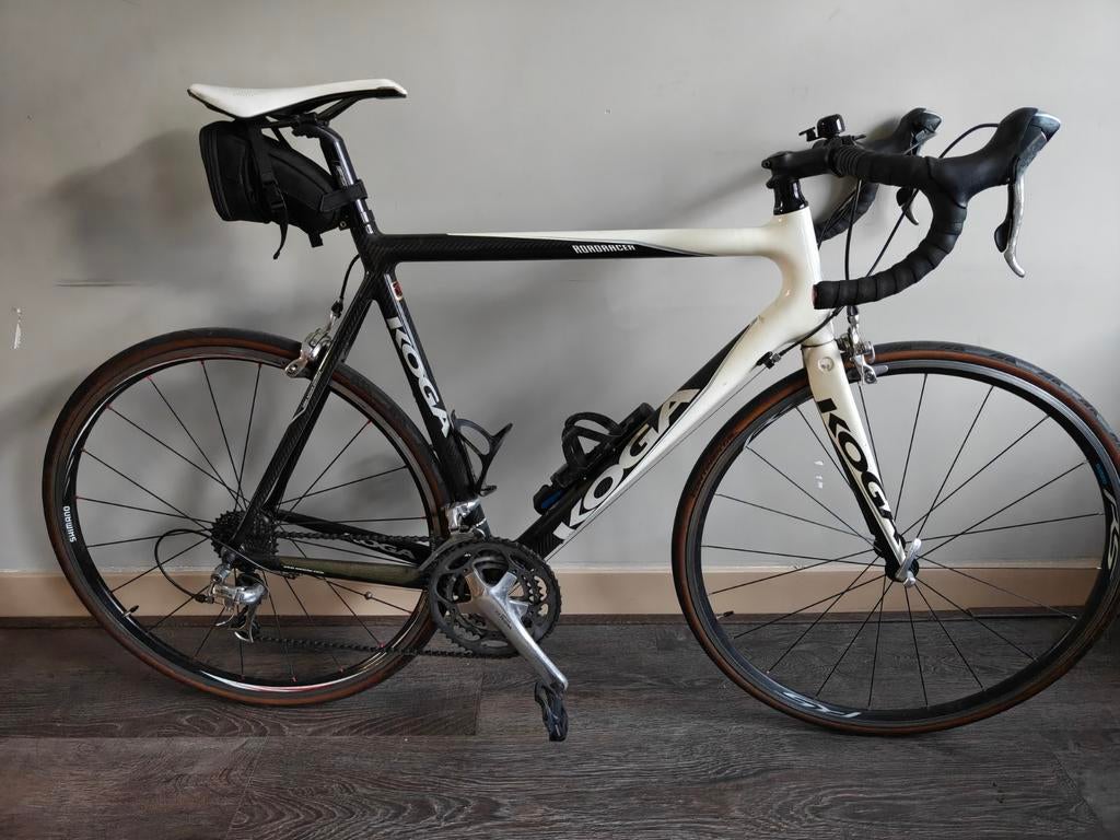 Koga Miyata racefiets full carbon met ultegra, Ophalen, Gebruikt, Carbon, 57 tot 61 cm