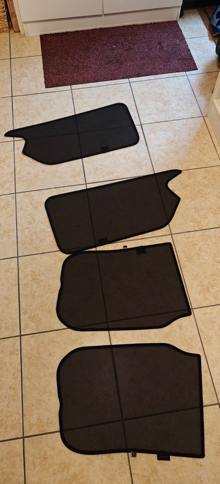 Car Shades zonwering set citroen c4 cactus, Ophalen of Verzenden, Gebruikt