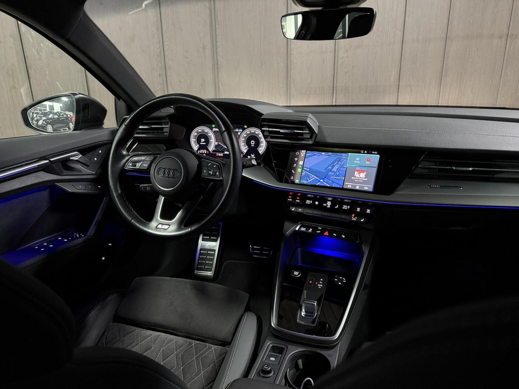 Audi A3 Sportback 40 TFSI e|SLINE|MEM|ACC|RS-STL|KEYLESS|LED, Auto's, Dealer onderhouden, Gebruikt, Euro 6, 4 cilinders