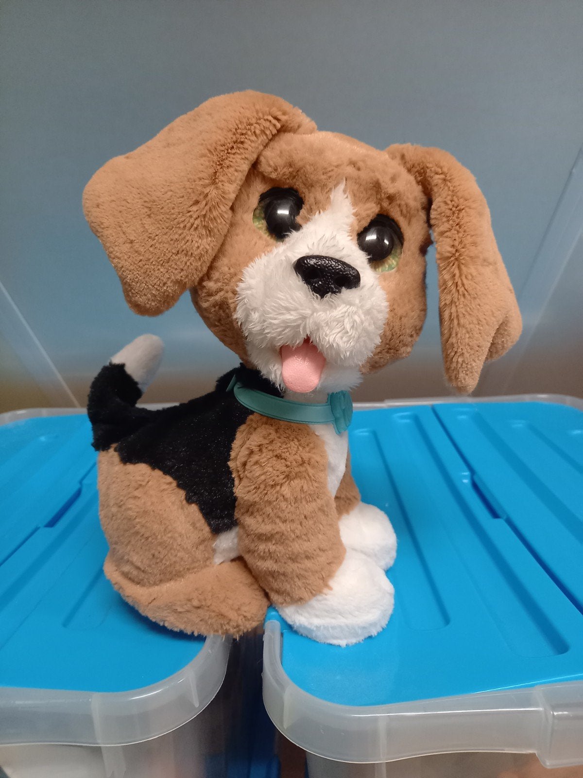 Furreal Charly de pratende beagle, Overige merken, Zo goed als nieuw, Middelgroot (20 tot 80 cm), Meerkleurig