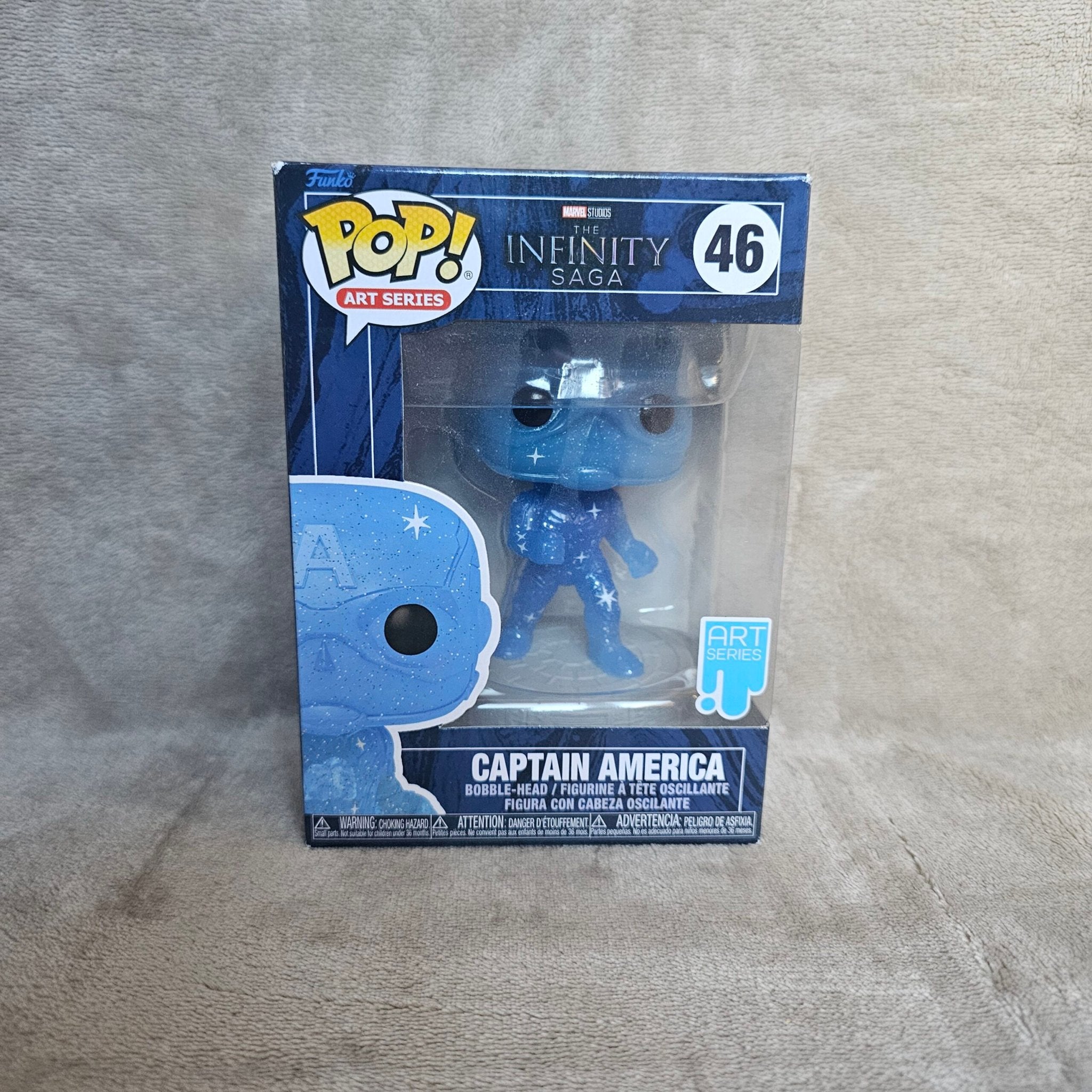 Marvel Infinity Saga | Artist Series Captain America, Gebruikt, Funko, Onbekend, Ophalen of Verzenden