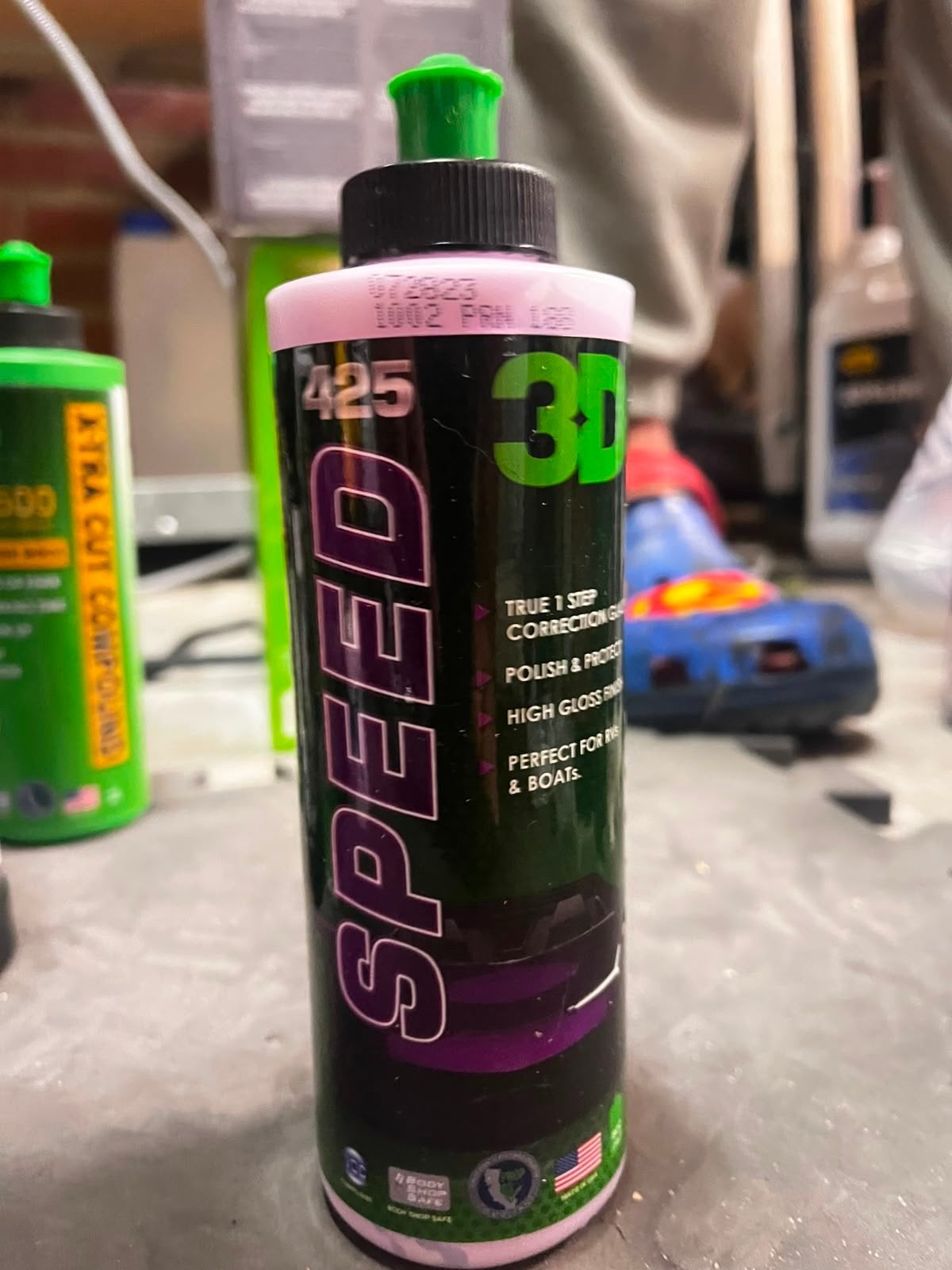 3D Speed Polijstmiddel - 1 Stap Correctie & Bescherming, Auto diversen, Ophalen of Verzenden